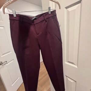 Burgundy Pants
